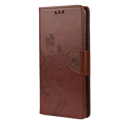 Zdjęcie produktu dla Pokrowiec König Design kompatybilny z etui na telefon komórkowy Xiaomi Redmi Note 10 5G ze skóry syntetycznej - Brązowe etui na telefon komórkowy
