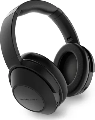 Image de Energy Sistem Casque BT Travel 6 ANC Casque Isolation phonique maximale en plein air Casque sans fil (Active Noise Cancelling, coussinets isolants, charge rapide) - Noir