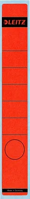 Produktbild von Ordnerrückenschilder 39x285mm rot VE=10x10 Stück