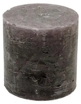 Obrázok produktu pre Značková sviečka Stumpenkerze, priemer 10 × 10 cm, farba: fialová (baklažán), približne 110 kusov.