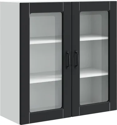Produktbild von Geschirrspülerfront Schwarz 80 x 31 x 80 cm Holzwerkstoff