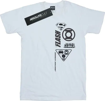 Produktbild von DC Comics - "Justice League" T-Shirt für Herren BI31512 (XXL) (Weiß)