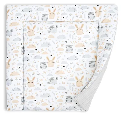 Produktbild von Waschbare Baby Wickelmatte 75 x 72 cm aus Baumwolle