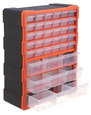 Obrázek produktu pro Úložná krabice s 39 zásuvkami pro drobné součástky
