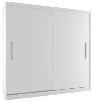 Obrázek produktu pro Šatní skříň s posuvnými dveřmi TIMPAS 200x218 cm BÍLÁ