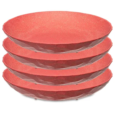 Produktbild von Koziol Tiefe Teller Club Rosa ø 22 cm - 4 Stück