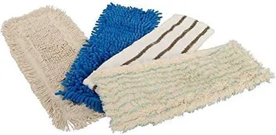 Imagen del producto de Silecomplaza, juego de mopas profesionales 4X de 40 cm/50 cm, repuestos para suelos de baldosas y