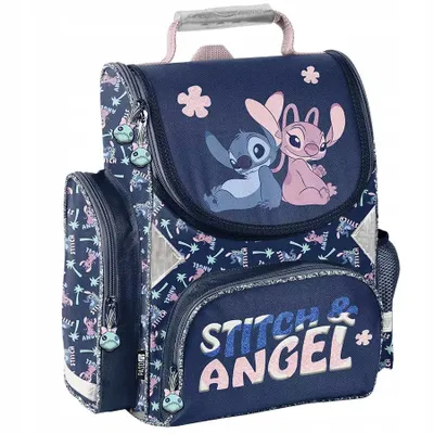 Produktbild von 7tlg Lilo und stitch Schulranzen set Rucksack Federtasche Sportbeutel Trinkflasche Brotdose schultasche Tornister fur madchen