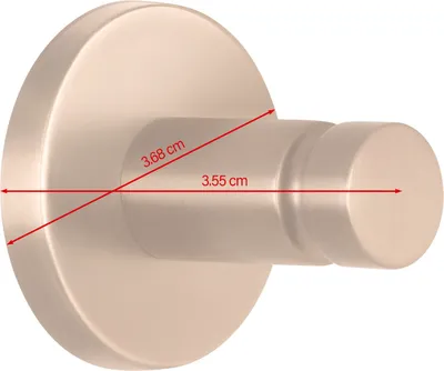 Produktbild von tesa MOON BRONZE Handtuchhaken Klebstoff Metall (40603-00000-00)