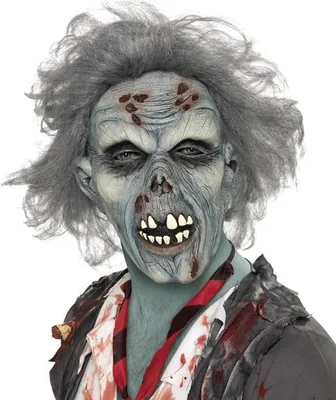 Zdjęcie produktu dla Maska zombie maska zombie dla mężczyzn horror halloween maska halloween straszna przerażająca obrzydzenie