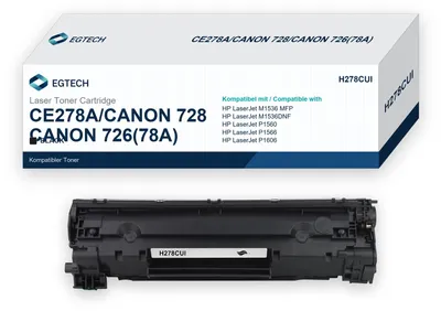 Produktbild von Toner kompatibel mit HP CE278A M1536 MFP M1536DNF P1560 P1566 P1606 P1606DN
