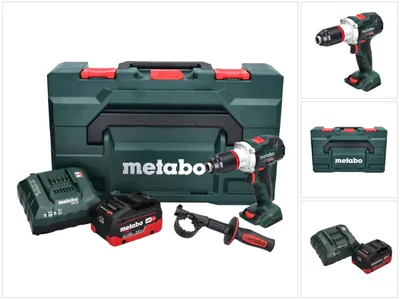 Produktbild von Metabo BS 18 LTX BL I Akku Bohrschrauber 18 V 130 Nm + 1x Akku 5,5 Ah + Ladegerät + metaBOX
