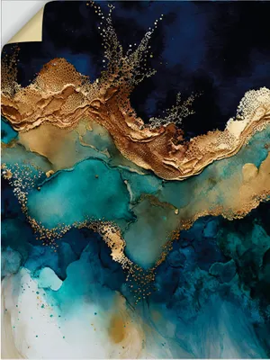 Produktbild von ARTland Wandbild, selbstklebend Marmor Meer Größe: 60x80 cm