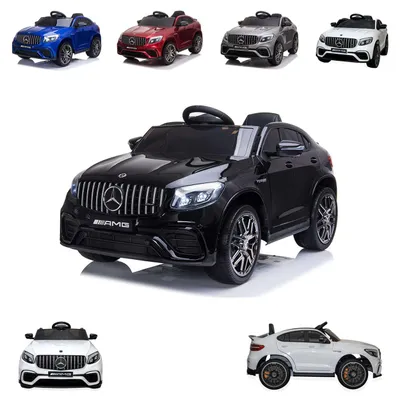 Produktbild von Moni Kinder Elektroauto Mercedes AMG GLC 63S, EVA-Reifen, Musik, Fernbedienung schwarz