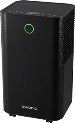 Obrázek produktu pro Auronics AU1003624 – odvlhčovač vzduchu, CADR 120 m³/h, objem nádržky 2 litry, výkon 195 W, vhodný pro místnosti do 15 m², hlučnost 36 dB, barva: černá