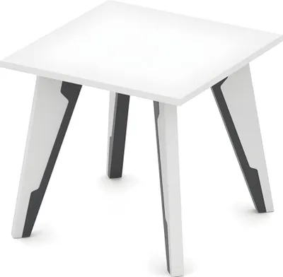 Produktbild von Arbeitszimmer Schreibtisch Büroschrank Kommode Couchtisch Weiß- Schwarz