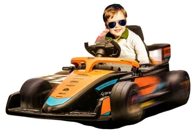 Produktbild von Kinder Elektroauto, 12V, Vier Räder, 2.4G Fernbedienung, MP3 Unterstützung, Empfohlenes Alter 14+
