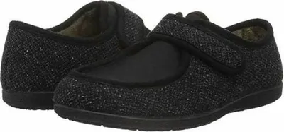 Produktbild von Varomed Hausschuh schwarz in Gr. 42