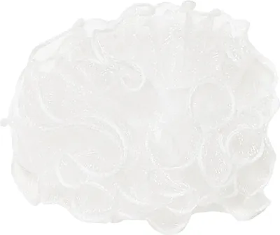 Image de Wiedemann 56400604 Manchette à bougie - blanc, organza