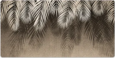 Produktbild von Schreibtischunterlage - 120x60 cm - Mauspad - Tischunterlage - Blätter und Holz