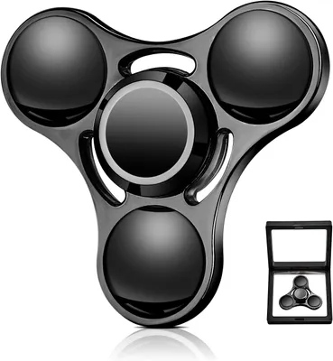 Imagen del producto de Spinner metálico para aliviar el estrés: juguete sensorial de alta velocidad para adultos y niños