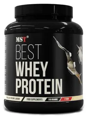 Produktbild von MST - Best Whey Protein + Enzyme 510g - Vanilla Ice Cream