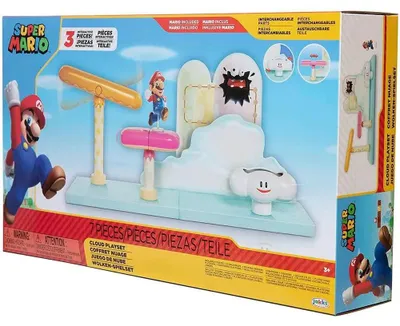 Produktbild von Nintendo Super Mario Cloud World Spielset, 6,5 cm