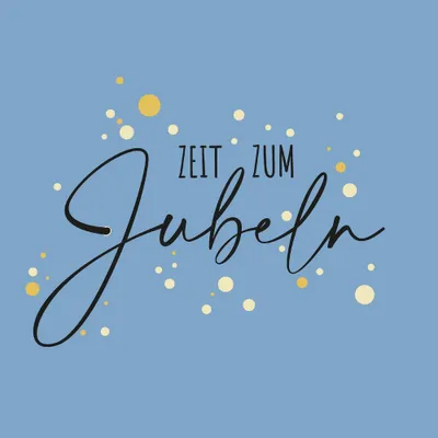 Produktbild von 20 Servietten Jubeln - Zeit zum Jubeln 33x33cm
