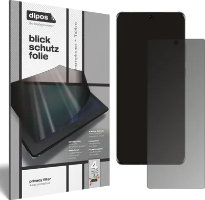 Produktbild von Blickschutzfolie für Huawei P50 Pro matt Schutzfolie Folie Display Schutz dipos