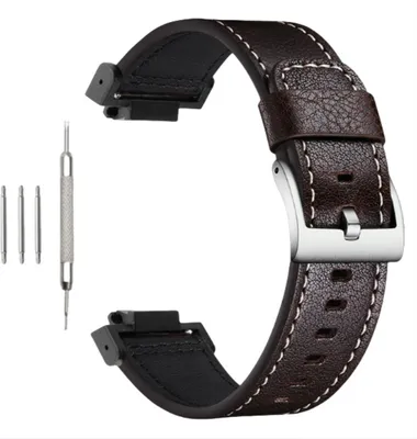 Immagine prodotto di INF Cinturino per orologio in vera pelle per Casio G-SHOCK DW-5600/GWB5600/GA-2100 caffè model 2