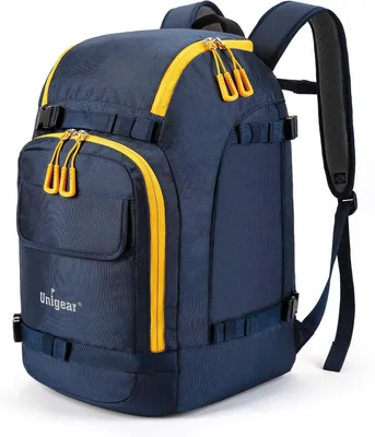 Productafbeelding van Skischoenentas rugzak - Snowboardschoenen en helm - Wintersport rugzak