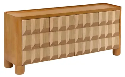 Produktbild von Netsi-Sideboard, rechteckig, 75 x 175 cm, 4 Türen, beige