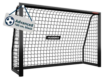 Produktbild von HUDORA Fußballtor Advanced 180 black : 180 cm
