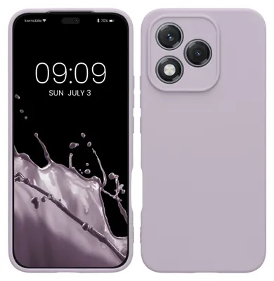 Produktbild von kwmobile Handyhülle für HONOR 400 Lite Hülle - weiches Handy Silikon Case - Schutzhülle Cover - Lavendel