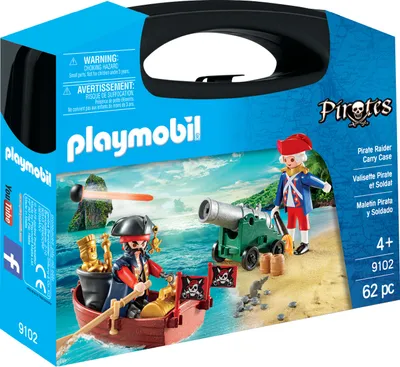 Produktbild von PLAYMOBIL 9102 - Piraten- und Soldatenkoffer