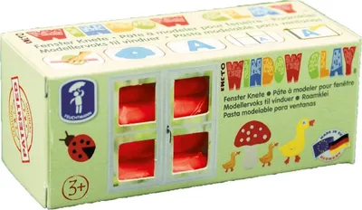 Image de Pâte à modeler pour fenêtres barre unique rouge