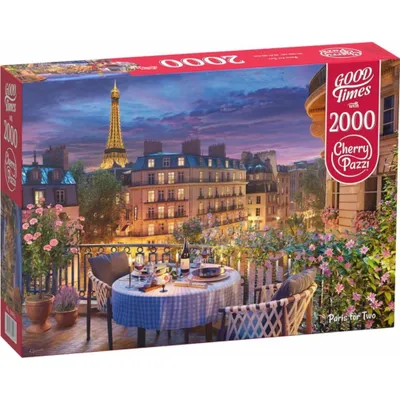 Produktbild von CHERRY PAZZI Puzzle Paris fü r zwei 2000 Teile