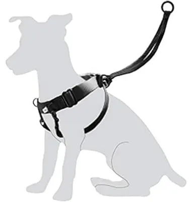Image de Karlie Easy Walker - Harnais pour chien - XL - Nylon - Noir - diam.52-84 cm