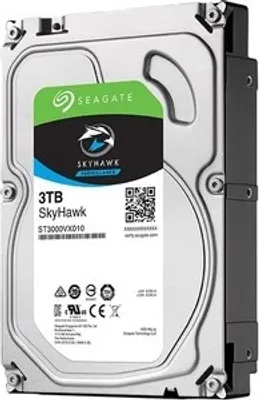 Produktbild von Seagate SkyHawk ST3000VX010, 3 TB, 64 MB, 3.5", Serial ATA III