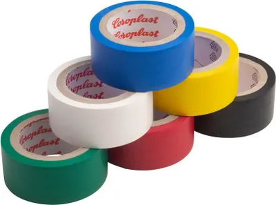 Imagen del producto de Cinta aislante, juego de 6 unidades, 19 mm