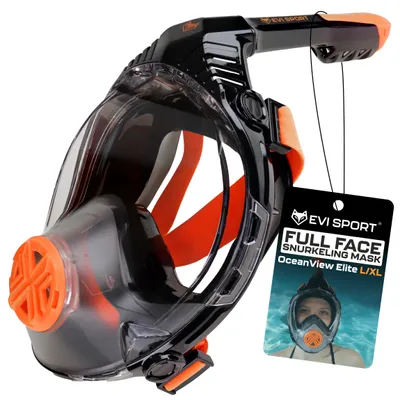Zdjęcie produktu dla Maska Do Nurkowania Pływania Snorkelingu Pełnotwarzowa Nie Paruje Pro L/Xl