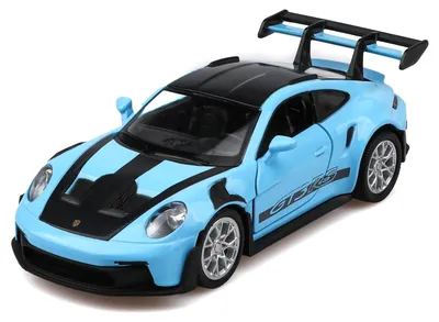 Porsche 911 GT3 RS Diecast 1:36, Pull-Back, 12,7 cm, blau