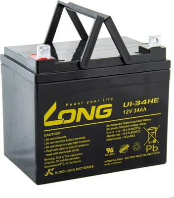 Produktbild von Batterie Avacom Long 12V 34Ah Bleibatterie DeepCycle AGM F4 (U1-34HE)