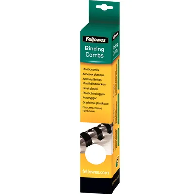 Immagine prodotto di Fellowes Plastikbinderücken 8mm  weiß      25PK