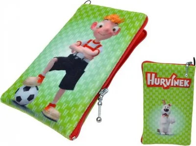 Obrázok produktu pre Kryt na mobil Hurvínek 5,5" - zelený
