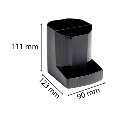 Zdjęcie produktu dla Exacompta 675014D, Czarny, Polipropylen (PP), 123 mm, 90 mm, 110 mm