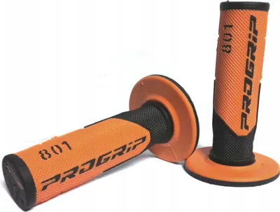 Imagen del producto de Manillar 801, color negro/naranja, diámetro 22/25