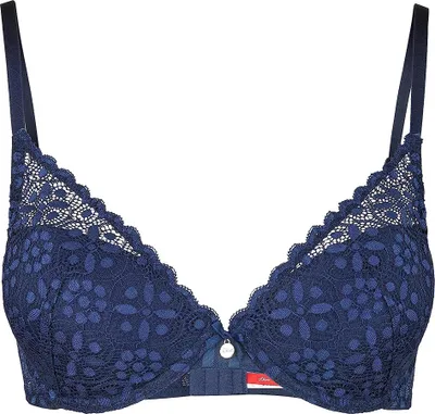 Produktbild von s.Oliver Push-up-BH Amelie dunkelblau Größe 70 Cup C