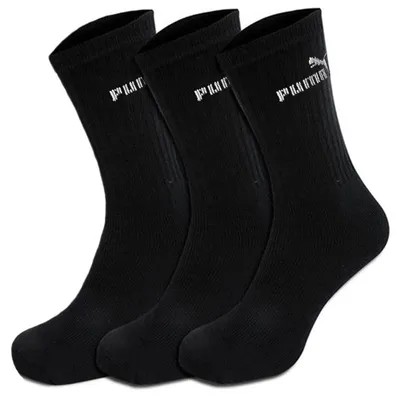 Zdjęcie produktu dla Skarpety dziecięce uni PUMA Elements Crew 6P, czarne, rozmiar 43-46