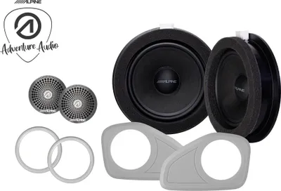 Produktbild von Alpine SPC-106TRA7 | 16cm Frontlautsprecher System für Ford Transit 7 und Tourneo 7 (ab 2014)